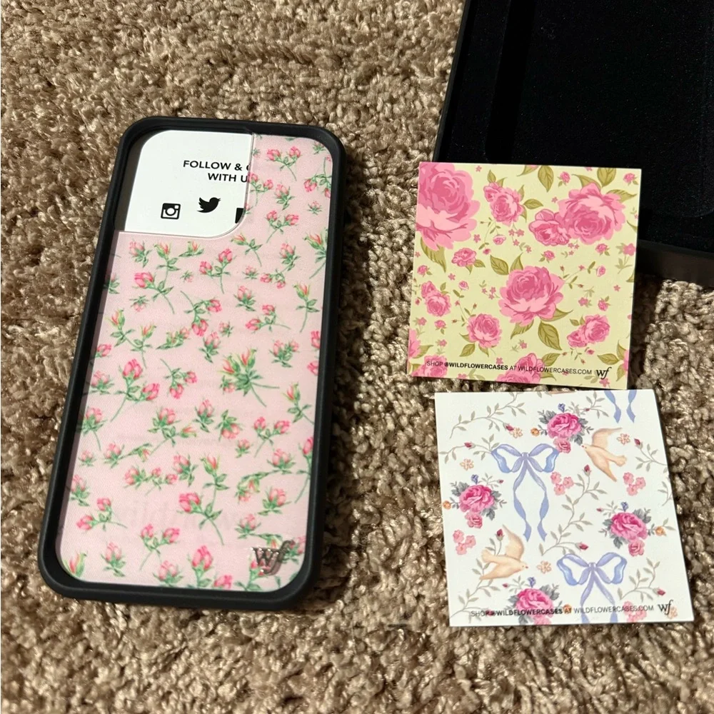Wildflower iPhone 15 Pro Max Case